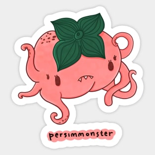 Persimmonster Sticker